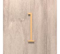 Autocollants Numéros Maison Auto-adhésifs 2/3/4 Pouces, Numéro Porte Moderne En Acrylique Doré/Argenté/Noir, Panneau D'Adresse Pour Boîte Aux Lettres, Bureau, Hôtel, Appartement, Café(Gold 1,4In)