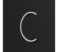 Autocollants Numéros Maison Auto-adhésifs 2/3/4 Pouces, Numéro Porte Moderne En Acrylique, Noir/or/argent, Enseigne D'adresse Pour Boîte Aux Lettres, Pour Bureau, Appartement, Café(Silver C,4In)