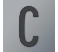 Autocollants Numéros Maison Auto-adhésifs 2/3/4 Pouces, Numéro Porte Moderne En Acrylique, Plaque D'Adresse Dorée/Noire, Pour Chambre D'Hôtel, Mur D'Appartement, Décoration Bureau(Black C,3In)