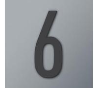 Autocollants Numéros Maison Auto-adhésifs 2/3/4 Pouces, Numéro Porte Moderne En Acrylique, Plaque D'Adresse Dorée/Noire, Pour Chambre D'Hôtel, Mur D'Appartement, Décoration Bureau(Black 6,2In)