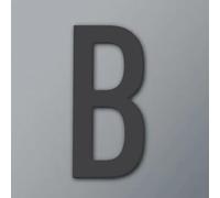 Autocollants Numéros Maison Auto-adhésifs 2/3/4 Pouces, Numéro Porte Moderne En Acrylique, Plaque D'Adresse Dorée/Noire, Pour Chambre D'Hôtel, Mur D'Appartement, Décoration Bureau(Black B,4In)