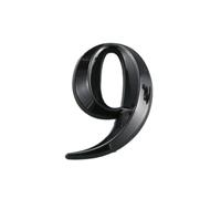 Autocollants Numéros Maison Auto-adhésifs 2/3/4 Pouces, Numéros Porte Modernes En ABS, Signe D'adresse Boîte Aux Lettres Noir, Pour Chambre, Bureau, Appartement, Hôtel, Café, Jardin(9,4In)