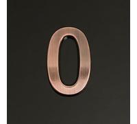 Autocollants Numéros Maison Autocollants 1.4/2/3/4 Pouces, Moderne En ABS, Numéro Porte En Bronze, Plaque D'adresse Pour Boîte Aux Lettres, Pour Décoration Murale Chambre, Appartement(0,4In)