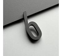 Autocollants Numéros Maison Autocollants 2/3/4 Pouces, Numéro Porte Moderne En Acrylique, Signe D'adresse Boîte Aux Lettres Doré/noir, Pour Hôtel, Bureau, Chambre, Décoration Murale(Black 6,2In)