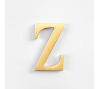 Autocollants Numéros Maison Autocollants Autocollants 2 Pouces Numéro Porte En Métal Moderne En Laiton Numéro D'Adresse Doré, Lettres Boîte Aux Lettres Décoratives Extérieures, Pour Hôtel(Z)