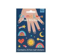Autocollants ongles cosmic love enfant Rex London (x30) Multicolore 0.5x0.8x0.1 cm