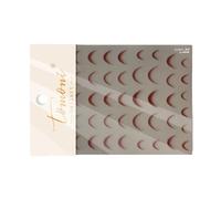 Autocollants Ongles French Tip,Fournitures pour Manucure Dégradé,Décalcomanies Adhésives pour Ongles Naturels | Pour Femmes Mariées Utilisation Quotidienne Soirées Événements Mariages