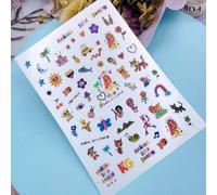 Autocollants ¿¿ Ongles Pour Femmes Et Filles",Motifs De Freins Modernes,D¿¿Calcomanies ¿¿ La Mode,Nail Art,F¿ºte De Soins De Beaut¿¿,"Savoir Chaud - Type Style 2