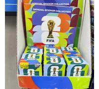 Autocollants originaux Panini authentiques de la Coupe du Monde FIFA 2026, version internationale, collection rare, souvenir pour les fans de football, cadeau 1 box packs