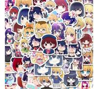 Autocollants Oshi Noko Ai, 95 Pcs Cute Figurine Vinyle Stickers Imperméable Pour Fête, Scrapbooking Ordinateur Portable Skateboard Pour Étudiants Adolescents