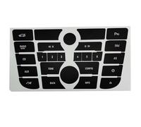Autocollants Panneau Compatible Avec OPEL Pour ASTRA J Bouton Autocollant Climat Radio Panneau Décalcomanies Panneau CD Tableau De Bord Contrôle Climat MP3 Fixation Outil Réparation