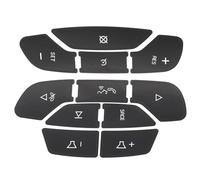 Autocollants Panneau Compatible Avec Tahoe 2007-2014 Kit D'autocollants Réparation Boutons Internes D'étiquettes Commutateur D'autocollants Bouton Tableau Bord Contrôle