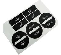 Autocollants Panneau Compatible Avec VW Pour Golf 2004 2005 2006 2007 2008 Interrupteurs Intérieurs Automatiques Pièces Bouton Multifonction Autocollants Décoration Intérieure Automatique