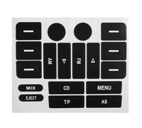 Autocollants Panneau Compatible Avec VW Pour Golf Kit Réparation D'autocollants Bouton Autocollants Bouton Autocollants Bouton Internes Voiture Pièces Commutateurs Intérieurs Automatiques