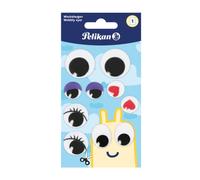 Autocollants Pelikan yeux vacillants 1 feuille à 10 pièces