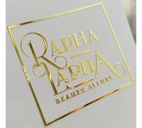 Autocollants personnalisés pour logo d'entreprise - Autocollants de transfert UV imperméables - Autocollant 3D avec votre design, image, photo, texte ou logo