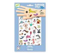 Autocollants : petites créatures multicolore TU