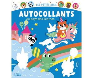 Autocollants Petits Amis Marion Billet - Au pays des licornes - Dès 3 ans