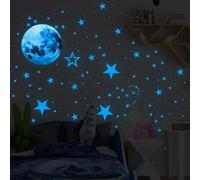 Autocollants phosphorescents-Lune KP16753