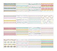 Autocollants Pour | 16 Pièces Décorations Pailletées Résistantes à l'Eau - Autocollants | Pour Fenêtre Mur Salle De Classe Scrapbooking Fête Salle Journal Planificateur Noël