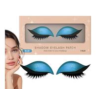 Autocollants Pour À Paupières - Autocollants Cosmétiques 2 En 1 Pour Les Yeux | Patch Maquillage Yeux et Cils pour les Femmes - pour Festival Concert Cosplay Soirée Scène Mariage