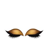 Autocollants Pour À Paupières Patchs Oculaires Cosmétiques 2-en-1 | Patch Anti-Transpiration Cils et à Paupières Pour Cosplay Fête Scène Femmes Et Filles Tenue De Mariage Carnaval