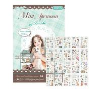 Autocollants pour animaux de compagnie - Ensemble d’autocollants imperméables rustiques, décoration de journal d’animaux vintage, pack de scrapbooking esthétique | Fournitures de carnet de notes migno