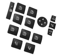 Autocollants pour boutons intérieurs Compatible Avec Benz Pour C180 2011-2014 Pour B180 2013-2015 Autocollant De Protection Pour Bouton De Fenêtre Intérieure De Voiture