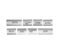 Autocollants pour boutons internes Compatible Avec Benz Pour Classe-E Pour W212 Et Pour C207 De 2009 2010 2011 2012 2013 2014 2015 Les Modèles Autocollants D'intérieur Automobile