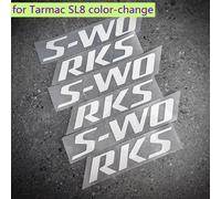 Autocollants pour cadre de vélo de route Tarmac SL8, tige de selle, fourche avant, tube supérieur, tube inférieur, décalcomanies pour vélo de montagne, décoration de vélo, changement de couleur Laser