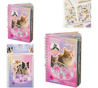 Autocollants pour chiens et chats - 30 feuilles de 800 pièces, autocollants animaux esthétiques comme remplissage de sacs de fête, pour étui de téléphone portable, carnet de notes, scrapbooking et