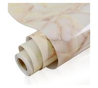 Autocollants pour comptoir de cuisine, Autocollant en marbre for carrelage de rénovation d'armoire(Marble16,60CMX10M)