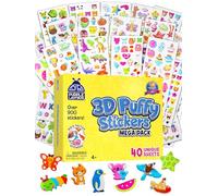 Autocollants pour Enfant, Fille et Garçon de Purple Ladybug Lot de 40 Planches Uniques, 950 Stickers - Gommettes Animaux, Lettres, Chiffres, Smiley et Plus - Pack d'Échantillons Inclus