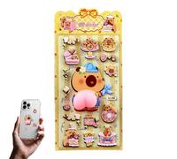 Autocollants pour enfants - Autocollants adhésifs de dessin animé, ensemble d'autocollants 3D pour ordinateurs portables, étuis de téléphone portable | Autocollants décoratifs amusants pour fête