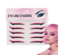 Autocollants pour Eye Liner - Patch Maquillage Fard à Paupières - Patchs Maquillage Yeux Naturels Imperméables pour Scènes ou Fêtes