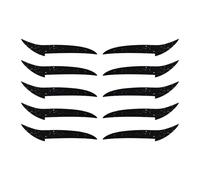 Autocollants pour Eye Liner, Patchs à Paupières Cils, 10 Pièces Bandeye Résistant à l'Eau pour Spectacles de Danse et Scène, Autocollant à Paupières