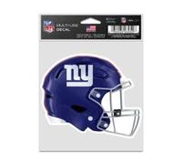 Autocollants pour Fans de Casque des Giants de New York 9,5 x 12,7 cm