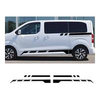Autocollants pour fourgonnette, pour Citroën Spacetourer E C4 XS M XL MPV Camping-Car Minivan, Autocollants latéraux pour portières et Ceintures de Caisse, Accessoires de Tuning Auto