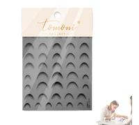 Autocollants pour French Manicure - Fournitures pour Dégradé de Ongles | Stickers Autoadhésifs Résistants - Pour Occasions Quotidiennes, Fêtes, Mariages, Vacances, Soirées et Salon à Domicile -