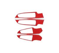 Autocollants Pour Garniture De Panneau De Commande De Lève-vitre, Accessoires Intérieurs Pour BMW Série 3 G20 G28 2019-2020 Garniture intérieure(Carbon Look2)