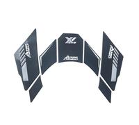 Autocollants pour H&Onda Transalp XL750 2023-2024, Protection Latérale pour Réservoir, Protection De Peinture Autocollant De RéServoir(Titane)