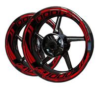 Autocollants pour Jantes De Moto pour Suzuki GSXR1000 GSXR 1000, Bandes Réfléchissantes pour Moyeux, Kit Complet Lot Complet d'autocollants de Jante(Couleur 15)