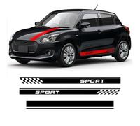 Autocollants pour Jupes latérales de portière de Voiture, kit carrosserie de Course, pour Suzuki Swift Sport, Accessoires
