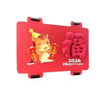 Autocollants pour le Nouvel An chinois - Décorations de Nouvel An chinois, art, phrases de bénédiction, rouleaux rouges traditionnels pour véhicule, SUV, camion, porte, intérieur, extérieur, femme