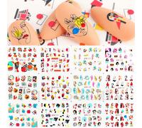 Autocollants Pour Les Ongles",Motifs Palmiers,¿¿T¿¿,Oc¿¿An,Plage,Cr¿¿Puscule,Fruits,Vacances,Nail Art,Transfert ¿¿ L'eau,Pour D¿¿Coration De Manucure,"12 Pi¿¿Ces - Type [Bn1621]-1632
