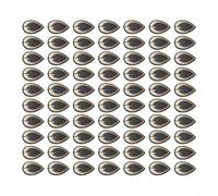 Autocollants pour leurres de pêche, ruban plat holographique 2D avec dos pour ajouter des détails réalistes aux leurres plats (L)