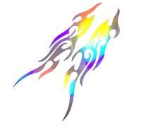 Autocollants pour motos | Décalcomanies flammes, imperméables et cool pour pare-chocs, boîte à outils, boîte aux lettres, fenêtre, bateau, skateboard