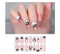 Autocollants pour nail art d'Halloween Les ténèbres Autocollants pour ongles fluorescents Autocollants d'approvisionnement des ongles d'Halloween