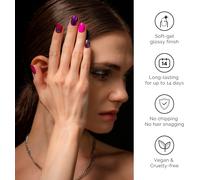 Autocollants Pour Ongle 34pcs Pochoirs Pour Nail Art De Qualité Professionnell Avec Finition Gel Souple Nails Wraps Décoration Diy Accessoire De Manucure Pour Femmes Filles (Lost In Galaxy)