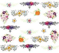 Autocollants Pour Ongles,1 Diy Retro Nail Sticker,Transfer Paper Art Decoration. A010175